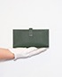 Hermes Bearn Long Wallet Epsom Leather in Vert Anglais, back view